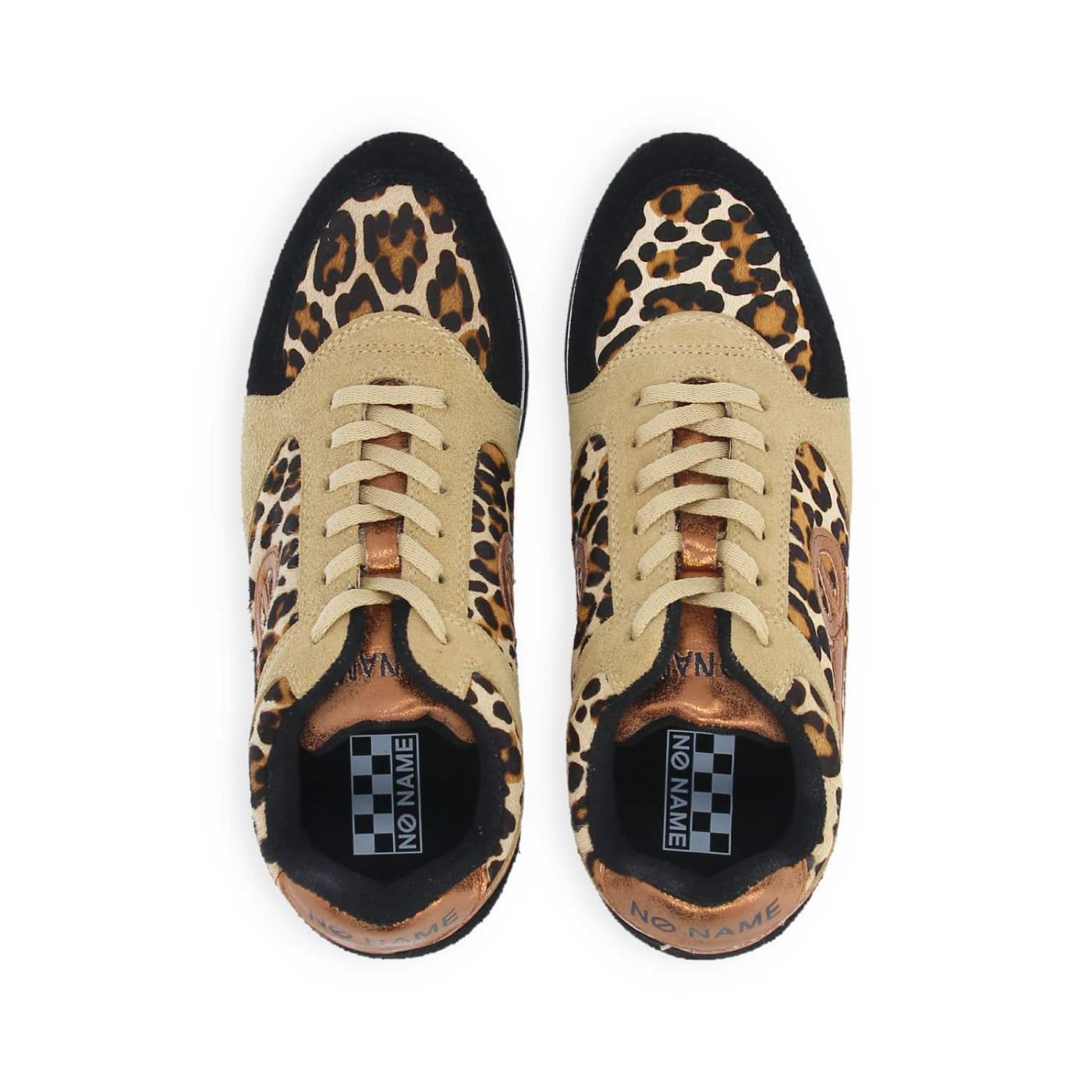 PARKO JOGGER W  -  LEO/SUEDE  - LEOPARDATO/NERO